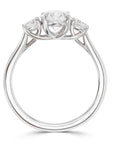 The Skeie's Three Stone Engagement Ring - Skeie's Jewelers