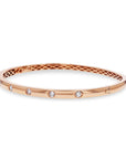 Flush-Set Diamond Bangle - Skeie's Jewelers