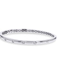 Flush-Set Diamond Bangle - Skeie's Jewelers