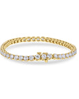 Yellow Gold Diamond Tennis Bracelet - Skeie's Jewelers