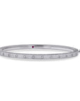 Roberto Coin White Gold Diamond-Set Princess Bangle - Skeie's Jewelers