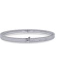 Roberto Coin White Gold Diamond-Set Princess Bangle - Skeie's Jewelers