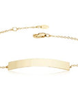 Horizontal Engravable Bar Bracelet by Carla | Nancy B. - Skeie's Jewelers