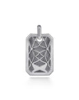 Gabriel & Co. 925 Sterling Silver Dog Tag Pendant - Skeie's Jewelers