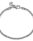 Gabriel & Co. Sterling Silver Men's Link Chain Bracelet - Skeie's Jewelers