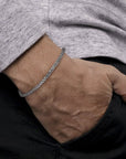Gabriel & Co. Men's Wheat Chain Bracelet - Skeie's Jewelers
