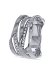 Marco Bicego White Gold 5-Strand Diamond Coil Ring - Skeie's Jewelers