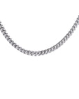 3.9mm White Gold 22" Curb Chain - Skeie's Jewelers