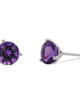 Amethyst Studs - Skeie's Jewelers