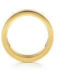Gabriel & Co. 14K Yellow Gold 5mm Diamond Anniversary Cigar Band - Skeie's Jewelers
