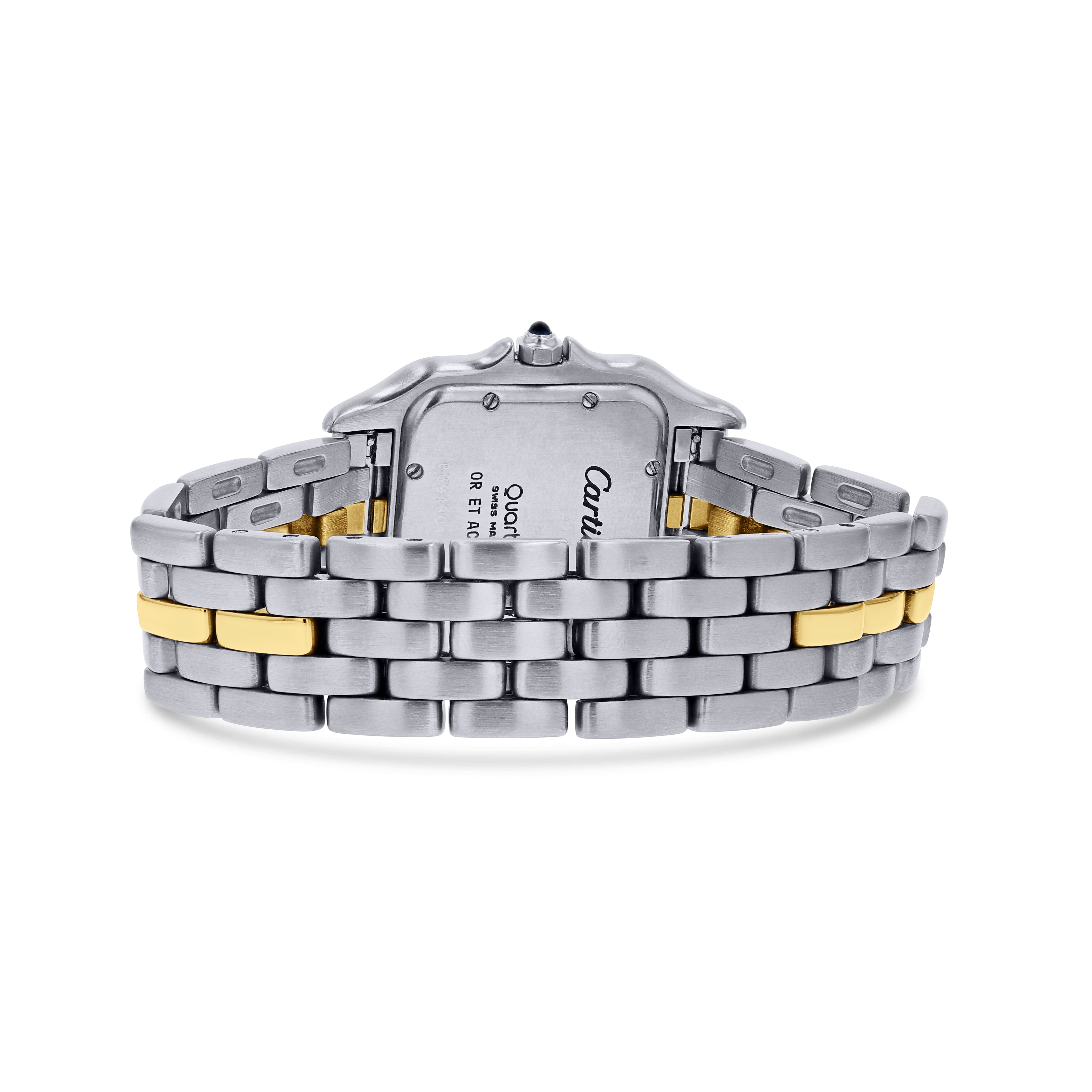 Panthere Silver Square-Link Classic Quartz Watch Peugeot Women Watch Square Silver Panther Link Bracelet  main image 2