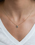Pear-Cut Aquamarine Pendant Necklace - Skeie's Jewelers