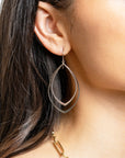 Sterling Silver Double Pointed Drop Earrings by Carla | Nancy B. - Skeie's Jewelers