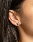 Pyramid Stud Earrings by Carla | Nancy B. - Skeie's Jewelers