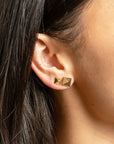 Pyramid Stud Earrings by Carla | Nancy B. - Skeie's Jewelers