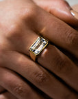 Cocktail Emerald Cut Quartz Ring - Skeie's Jewelers