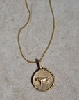 The Bijou Bull Medallion Pendant - Skeie's Jewelers