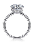 Gabriel & Co. 14K White Gold Round Diamond Engagement Ring - Skeie's Jewelers