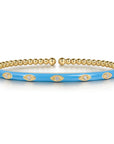 Gabriel & Co. Enamel Marquise-Shape Bujukan Bracelet - Skeie's Jewelers