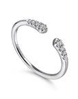 Gabriel & Co Diamond-Acccented Open Band - Skeie's Jewelers