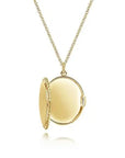 Gabriel & Co. Gold Oval Locket - Skeie's Jewelers