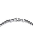 Gabriel & Co. Sterling Silver Rounded Box Chain Necklace - Skeie's Jewelers