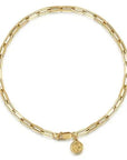 Gabriel & Co. Hollow Paperclip Chain Bracelet - Skeie's Jewelers