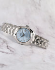 Grand Seiko STGK023 Blue 'Mizu-hanada' Diamond Dial Automatic Watch - Skeie's Jewelers
