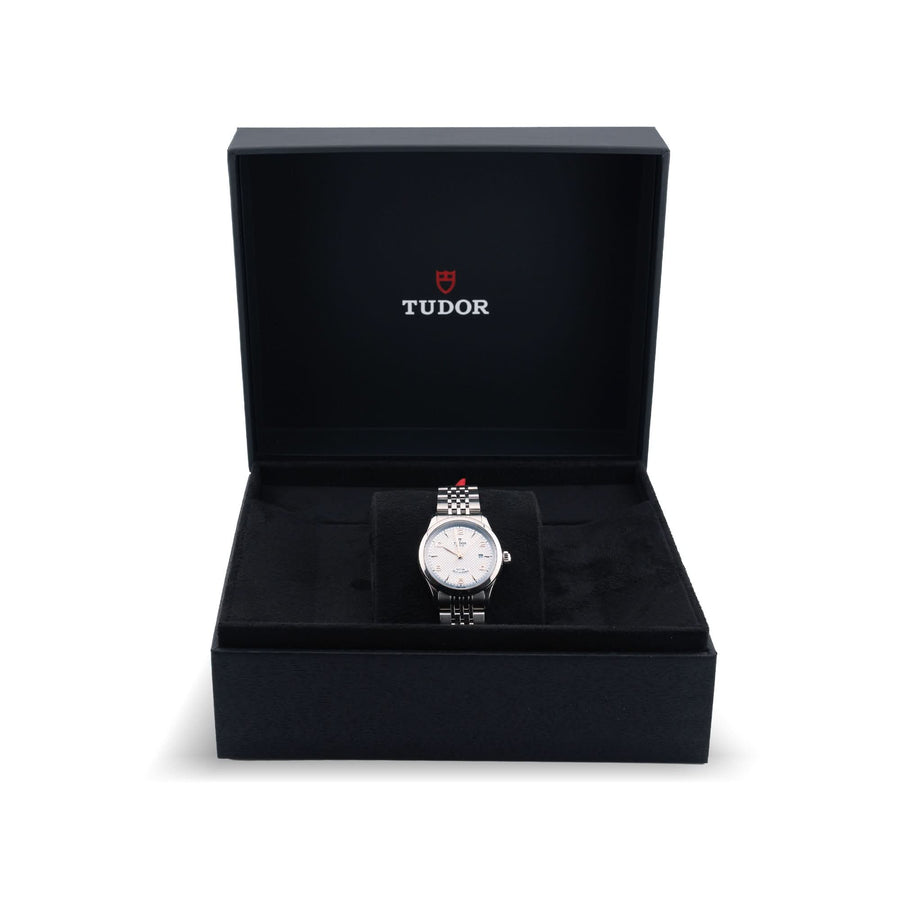 Pre-Owned Tudor 1926 28mm Ladies Watch Steel Case Silver Dial - Skeie's Jewelers