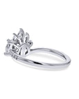 Lab-Grown Crown Halo Diamond Engagement Ring - Skeie's Jewelers