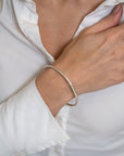 Lika Behar 3mm Sterling Silver Bangle - Skeie's Jewelers