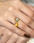 Lika Behar Tourmaline Bypass Ring - Skeie's Jewelers
