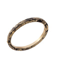Logan James Designs Steel & Gold Splash Bangle - Skeie's Jewelers