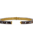 Logan James Designs Steel & Gold Grain Bracelet - Skeie's Jewelers