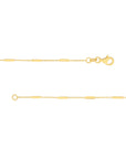 Cable and Bar Layering Chain - Skeie's Jewelers