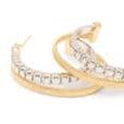Marco Bicego Masai Double Hoop Earrings With Diamonds - Skeie's Jewelers