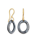 Lika Behar Orion Oxidized Silver Diamond Earrings - Skeie's Jewelers