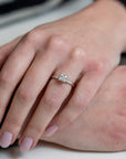 Princess-Cut Three-Stone Engagement Ring - Skeie's Jewelers