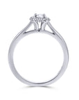 Cushion-Halo Diamond Engagement Ring - Skeie's Jewelers