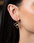 Roberto Coin Cialoma Flower Drop Earrings - Skeie's Jewelers