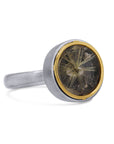 Rutilated Quartz Gem Drop Ring - Skeie's Jewelers