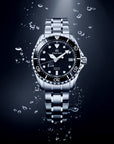 Grand Seiko SBGA461 Black Dial Spring Drive Dive Watch - Skeie's Jewelers