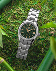 Grand Seiko SBGH271 Green 'Rikka' Hi-Beat Watch - Skeie's Jewelers