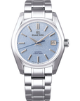 Grand Seiko SBGH295 Blue 'Soko Frost' Hi-Beat Watch - Skeie's Jewelers