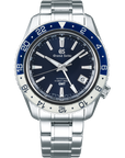 Grand Seiko SBGJ237 Blue and White GMT Hi-Beat Watch - Skeie's Jewelers