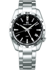 Grand Seiko SBGN027 Black Dial Quartz GMT Watch - Skeie's Jewelers