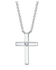 Diamond Accented Cross Pendant by Shy Creation - Skeie's Jewelers