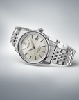 Seiko SJE089 Silver Sunray Dial King Seiko - Skeie's Jewelers