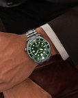 Seiko Men's SPB103 Prospex 'Sumo' Green Dial 45mm Watch - Skeie's Jewelers