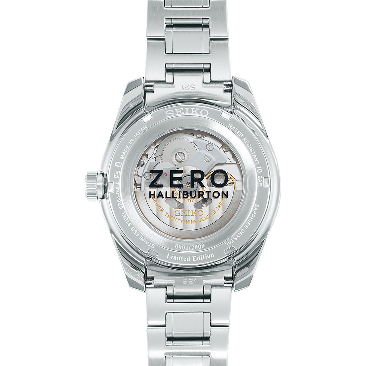 聖。ページ Seiko Presage SPB269 Sharp-Edged GMT Zero Halliburton Limited